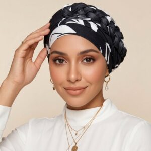 Emma Negro Hojas Blancas