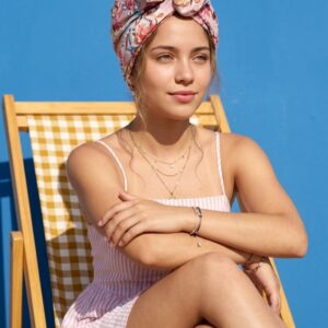 Turbante Rosé completo